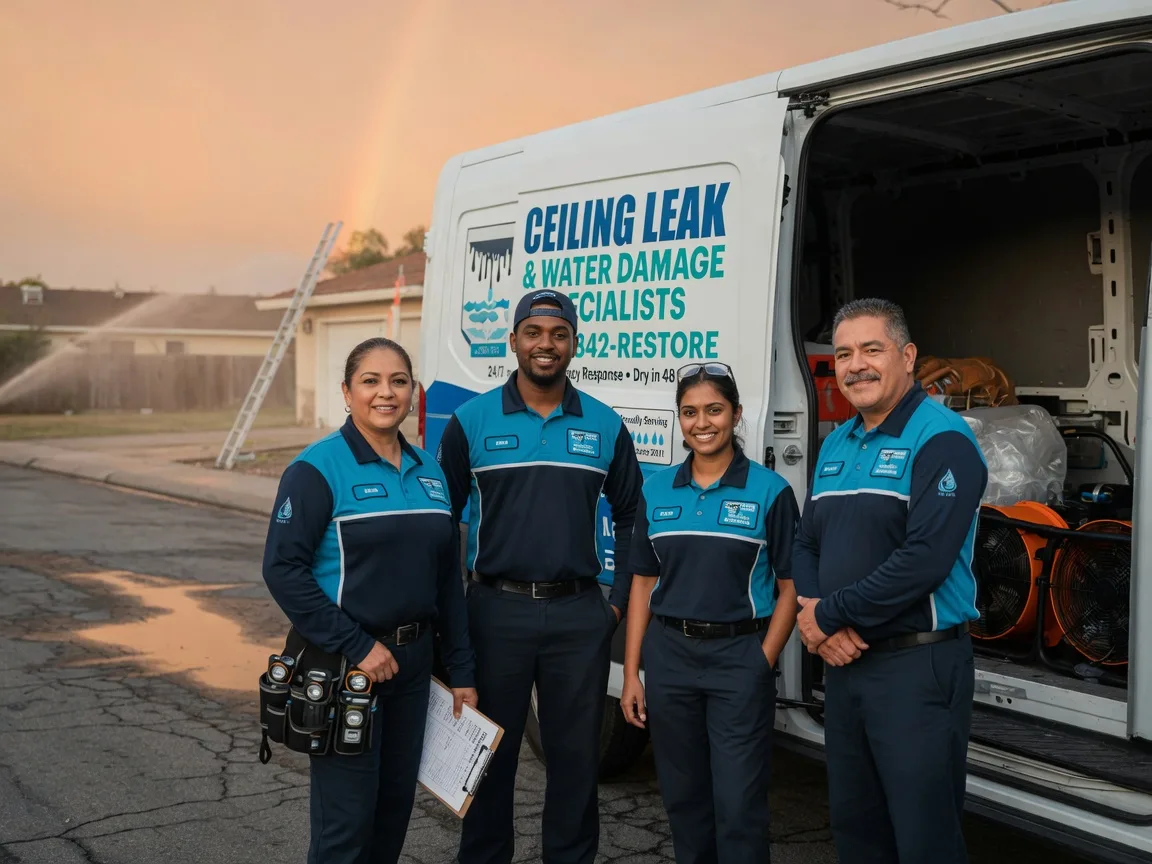 Ceiling Leak Cleanup company in New Harmony, UT